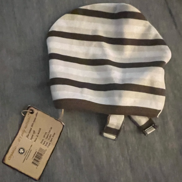 L’oved baby striped Organic basics Cute Cap 12-24m - Picture 2 of 4